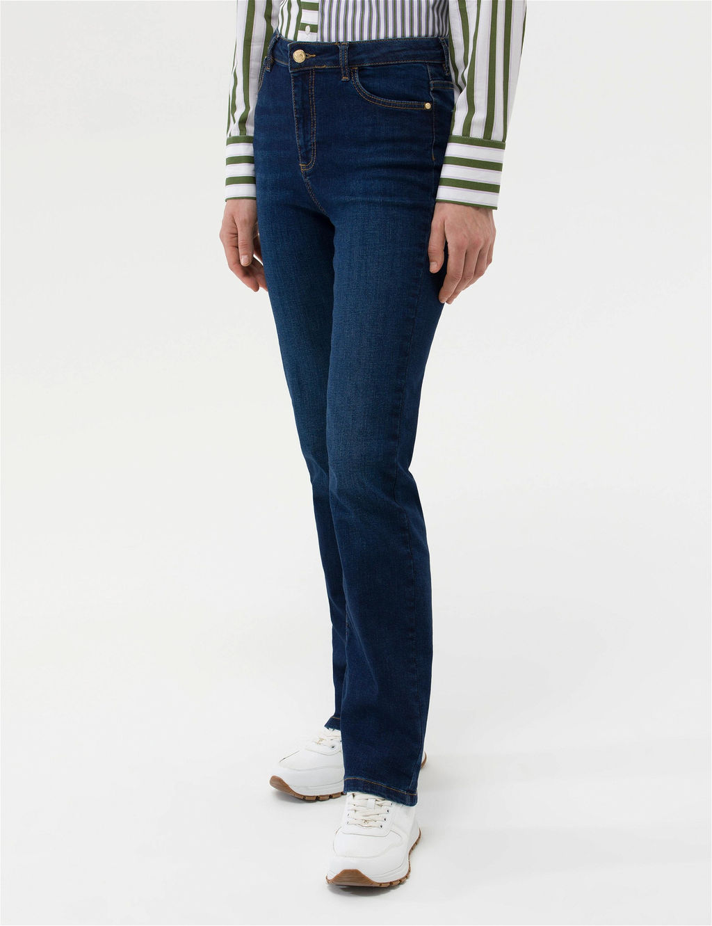 Koyu _ndigo Slim Strong Jean Pantolon - Pierre cardin фото 2