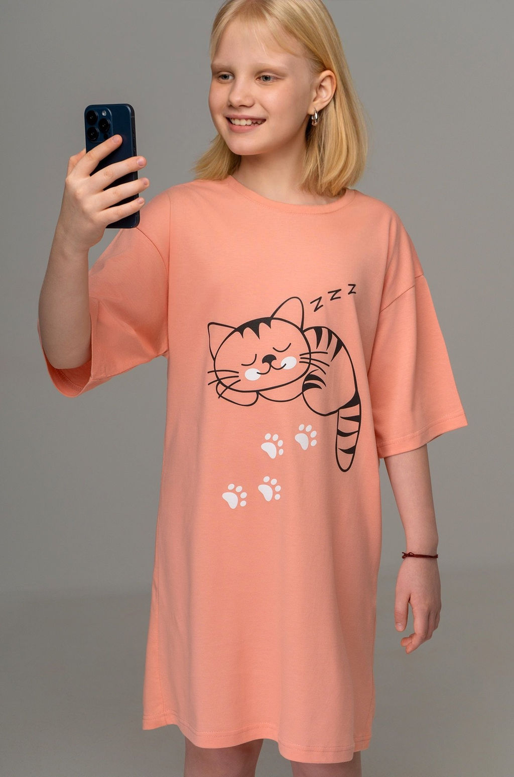 Туника оверсайз для девочки Happyfox  фото 27