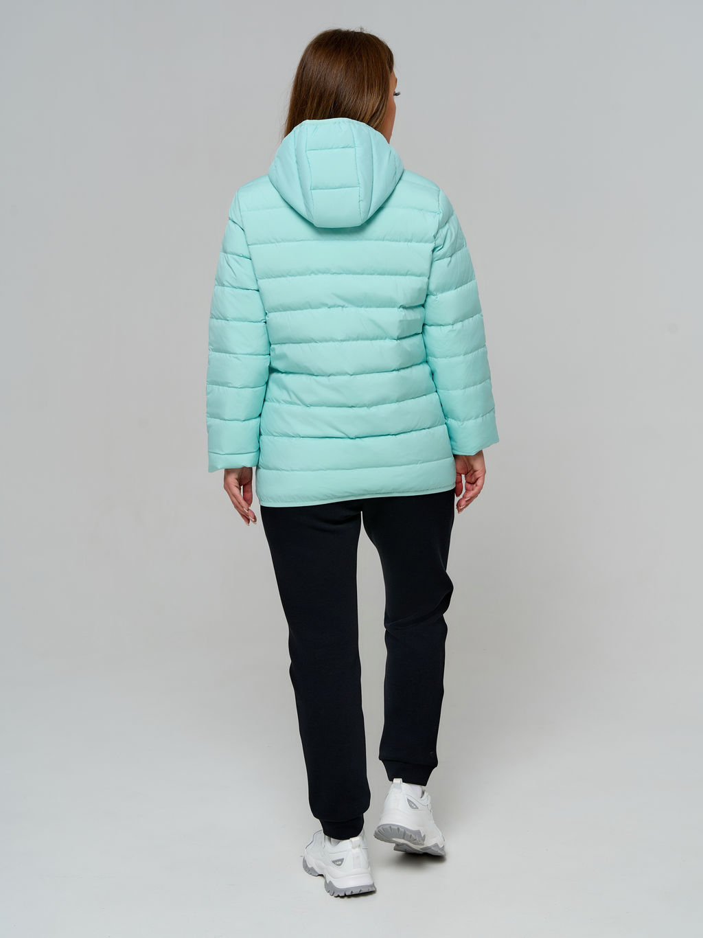 T3323-5 Пуховик стеганый женский