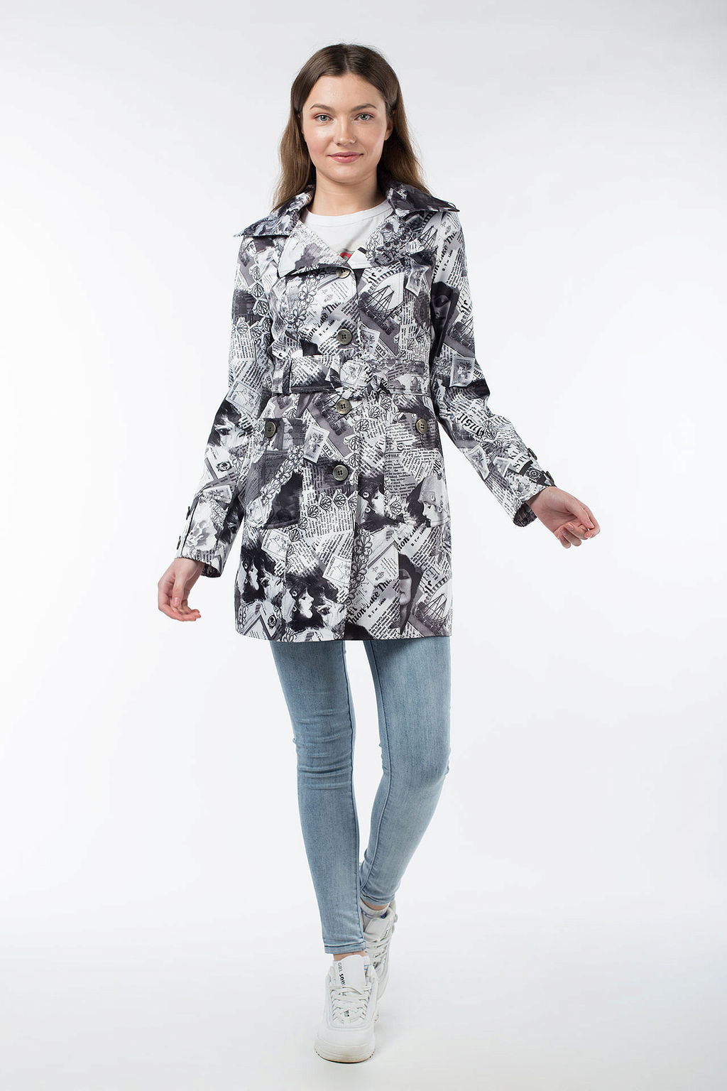 03-0682 Плащ женский - El podio фото 4