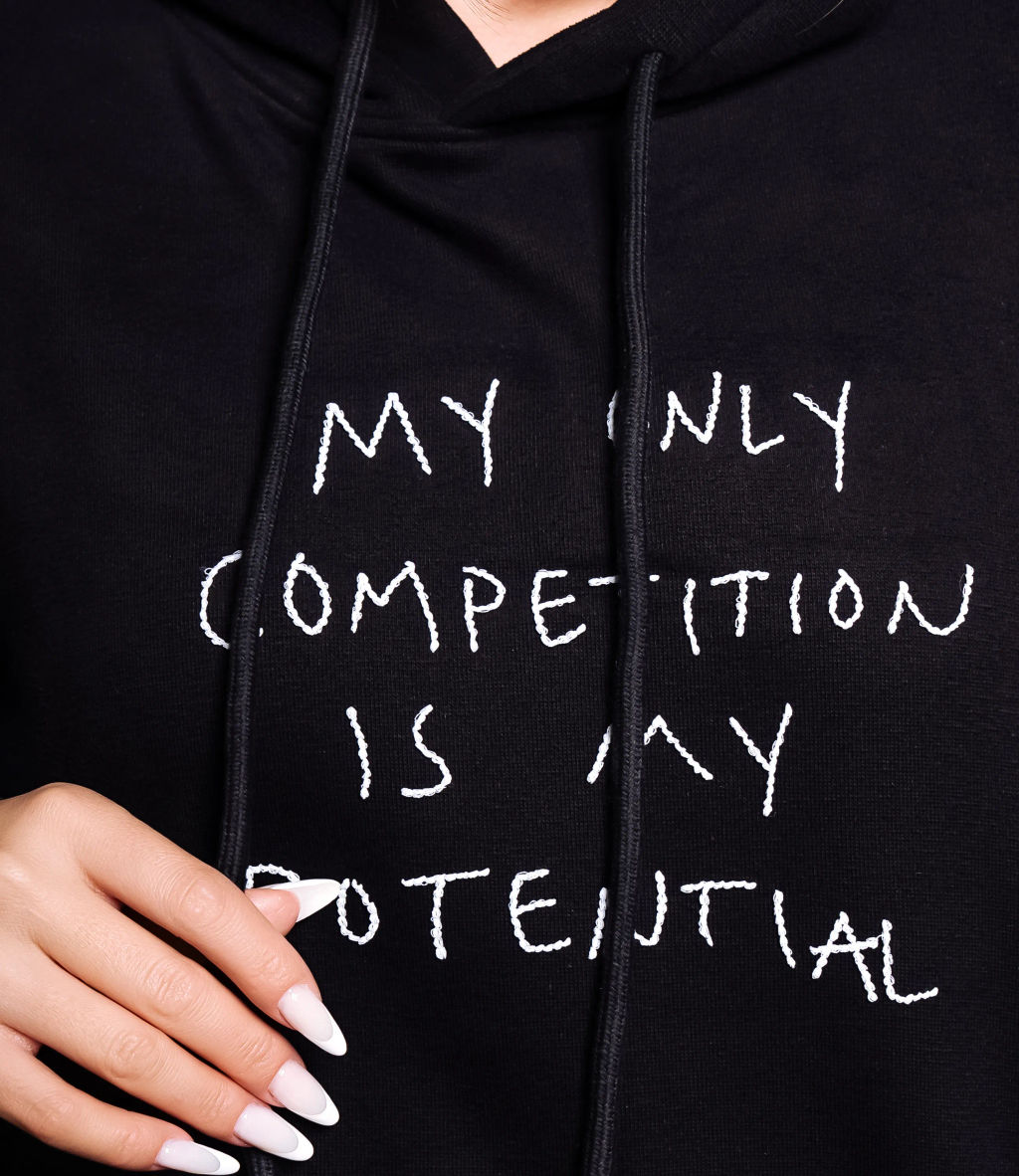 Худи #КТ706 (3), чёрный - Dommod фото 5