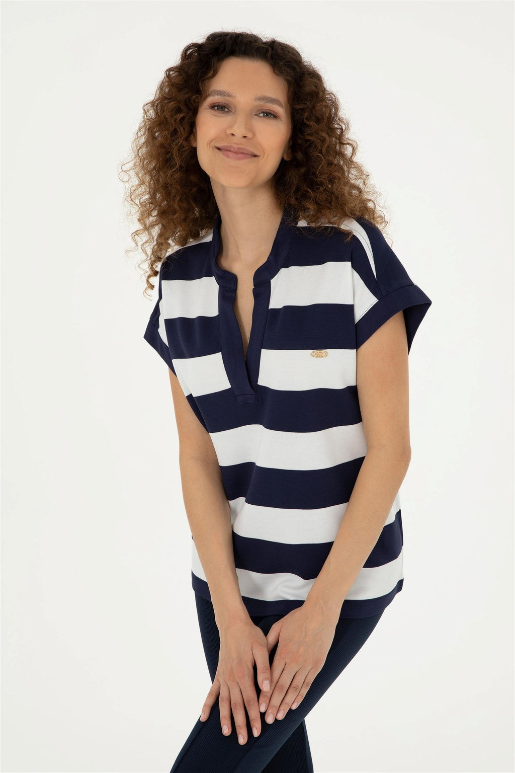 U. S. Polo Assn / Женская белая футболка - U.s. polo assn фото 3