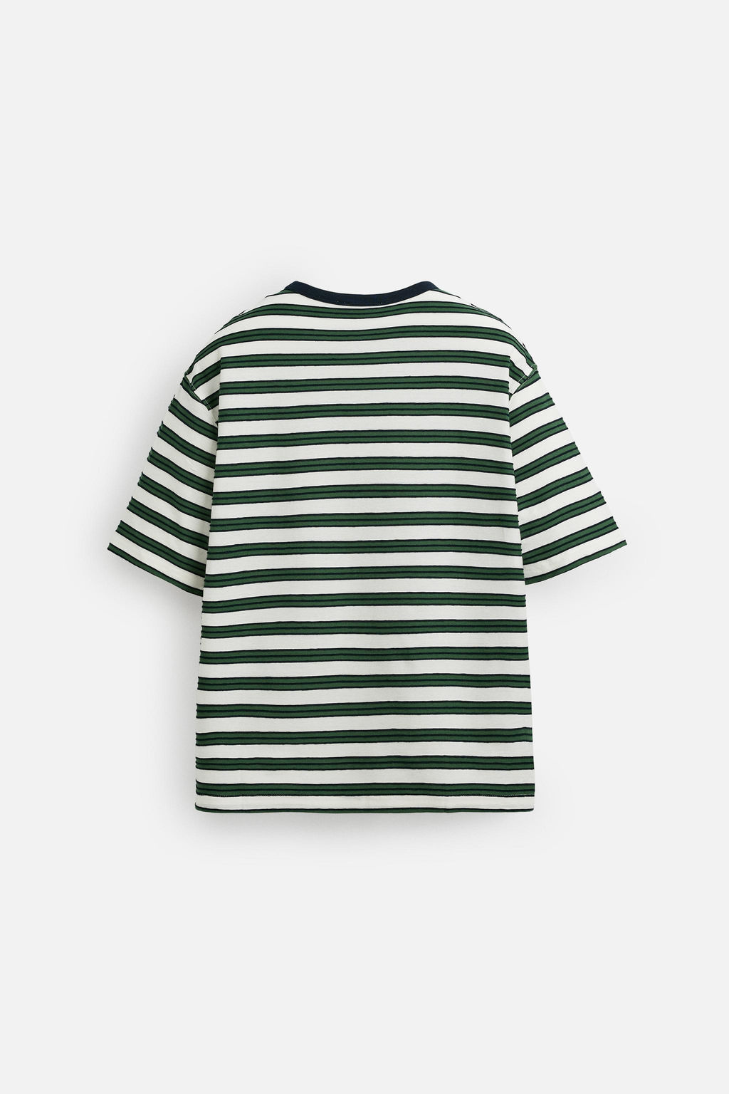 STRIPED JACQUARD T-SHIRT - Zara фото 7
