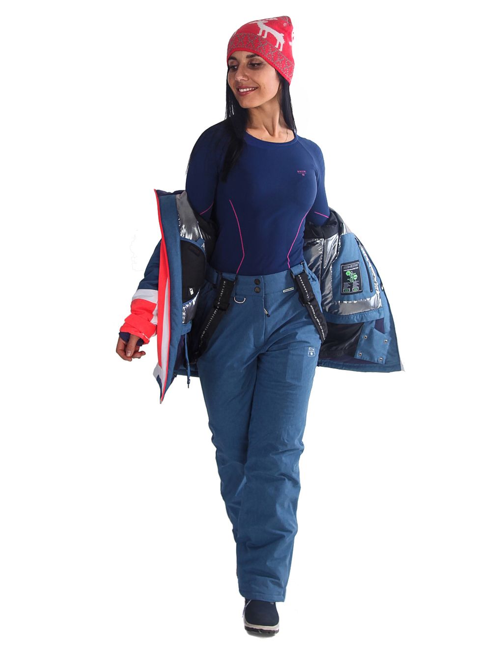 Костюм B-8687 Коралловый