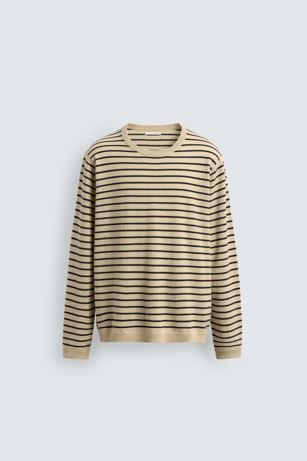 STRIPED WOOL - CASHMERE JUMPER - Zara фото 7