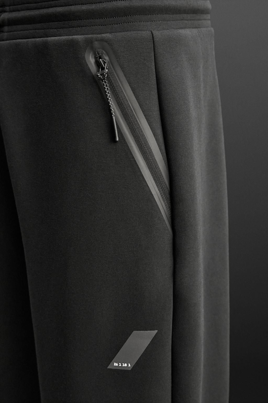 TECHNICAL JOGGERS WITH ZIPS - Zara фото 8