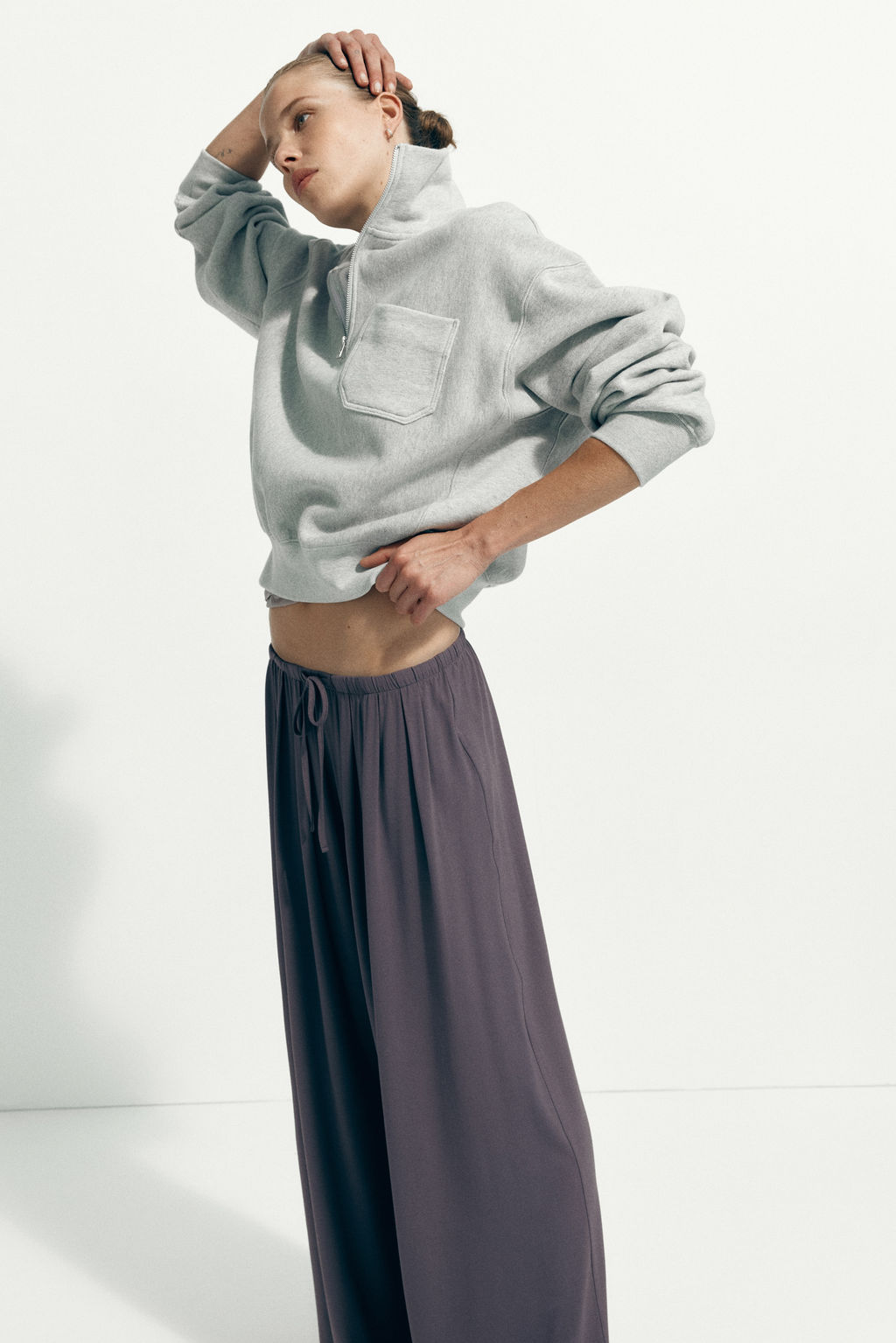 Pantal?n de punto con cord?n de ajuste - H&m фото 4