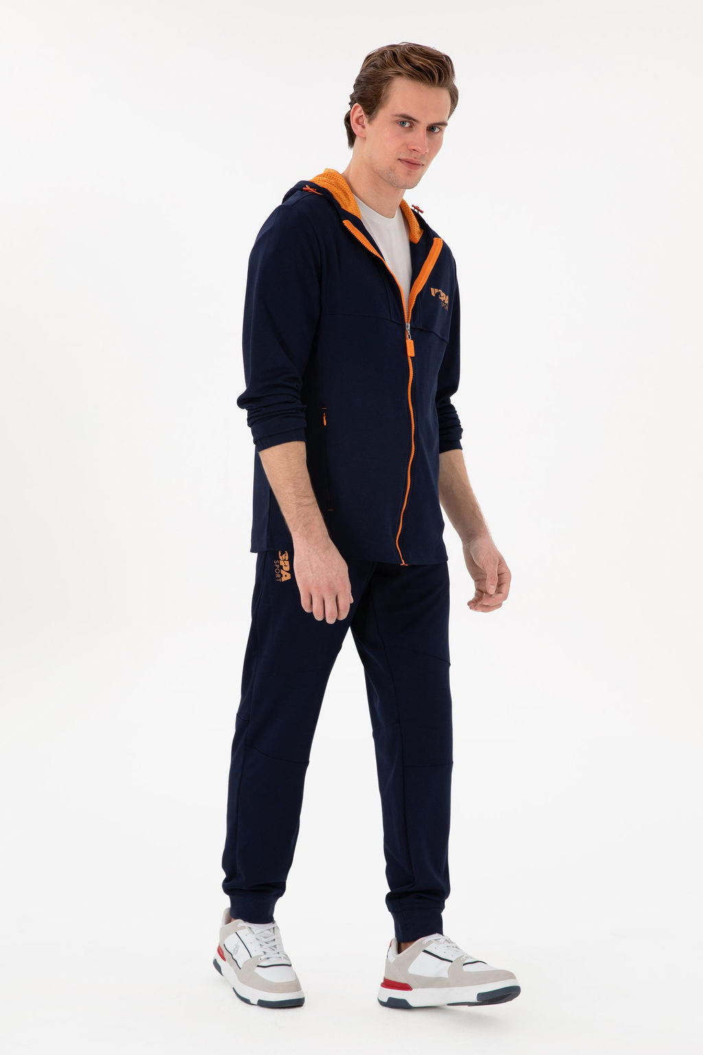 Мужская флота -синий спортивный костюм скидка в шести корзинах - U.s. polo assn фото 3