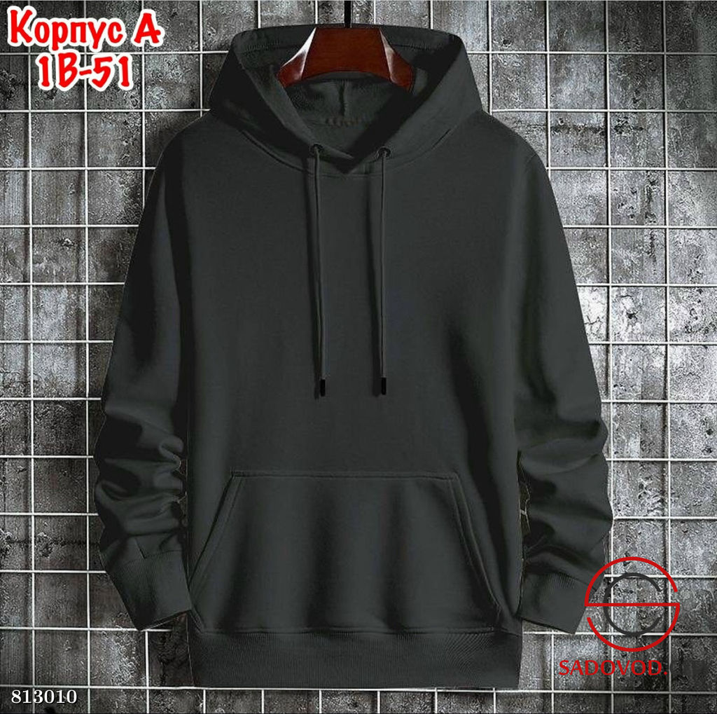 Толстовка из двунитки с капюшоном - Bruno фото 3