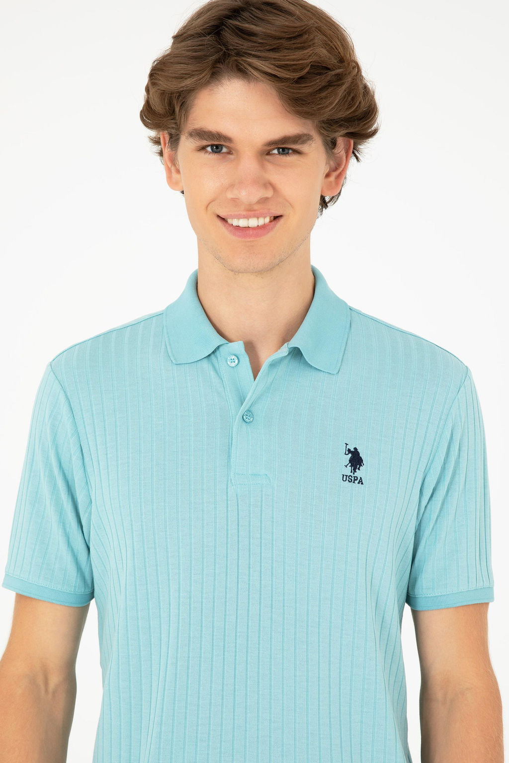 Мужская мятная футболка - U.s. polo assn фото 2