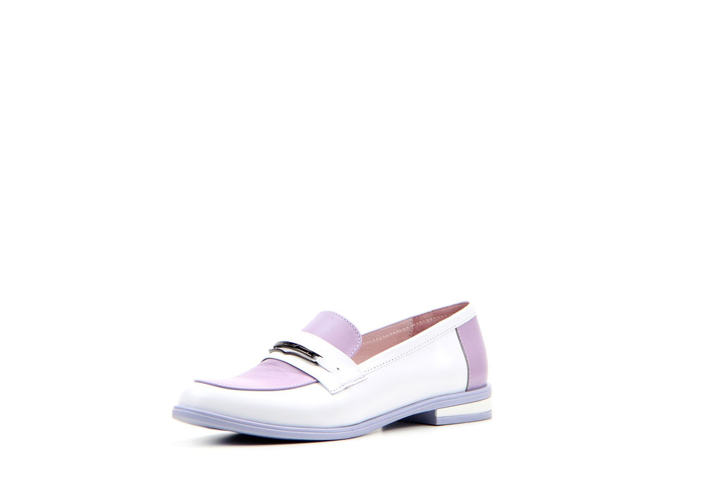 Лоферы туфли 117.madonnal.white-lilac