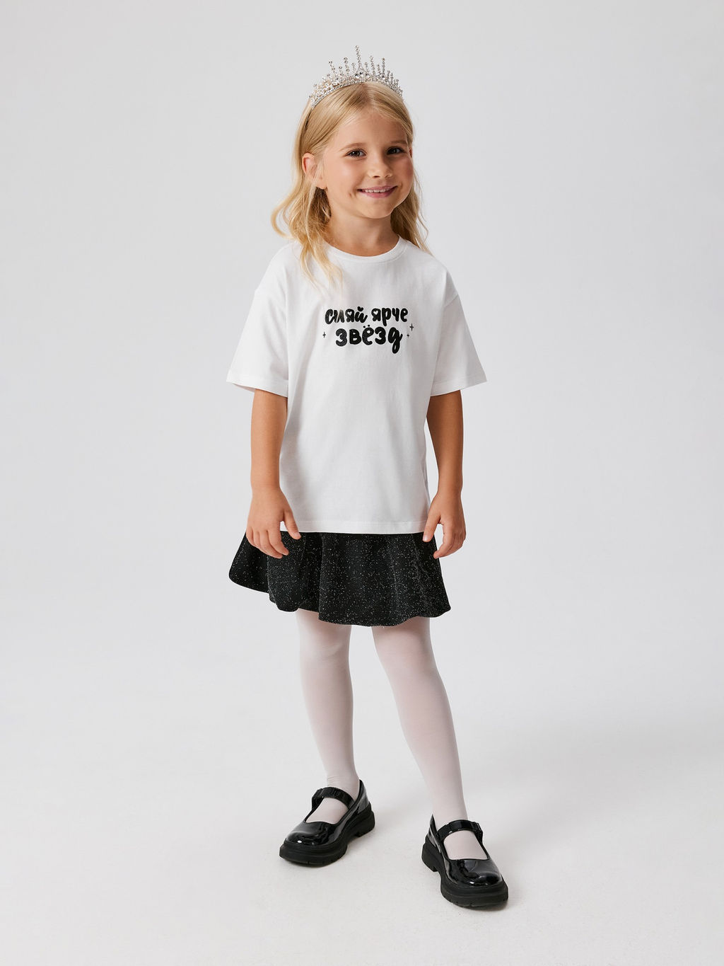 ACOOLA / Футболка детская для девочек Bagdad белый  фото 5