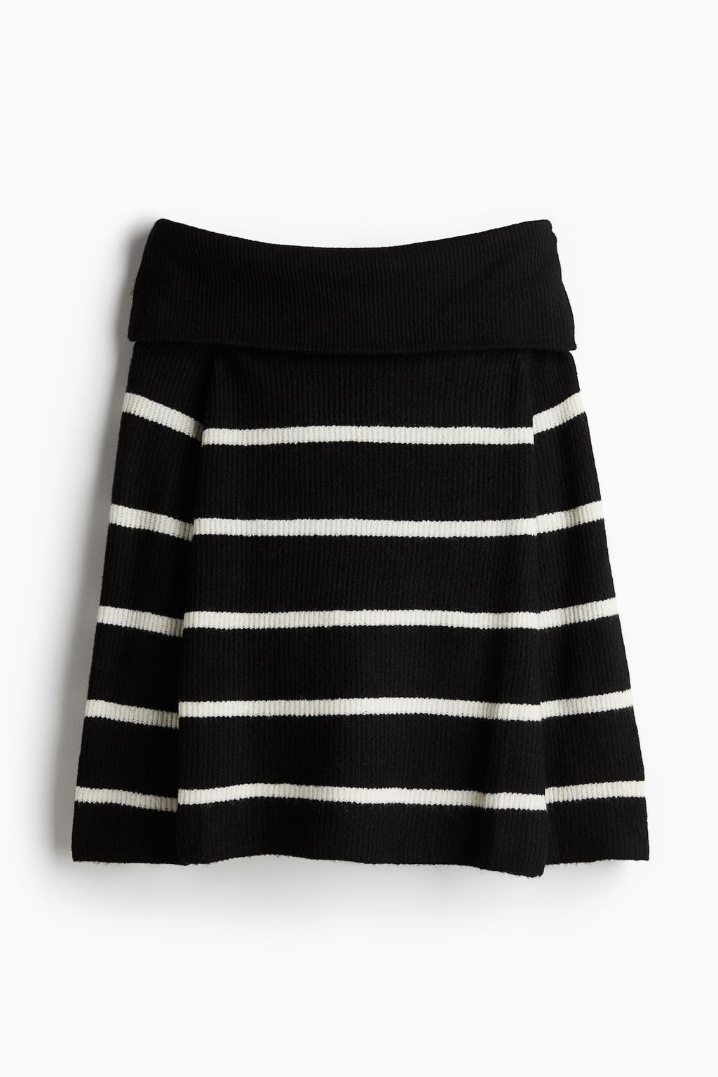 Jersey off-the-shoulder en punto de canale - H&m фото 4