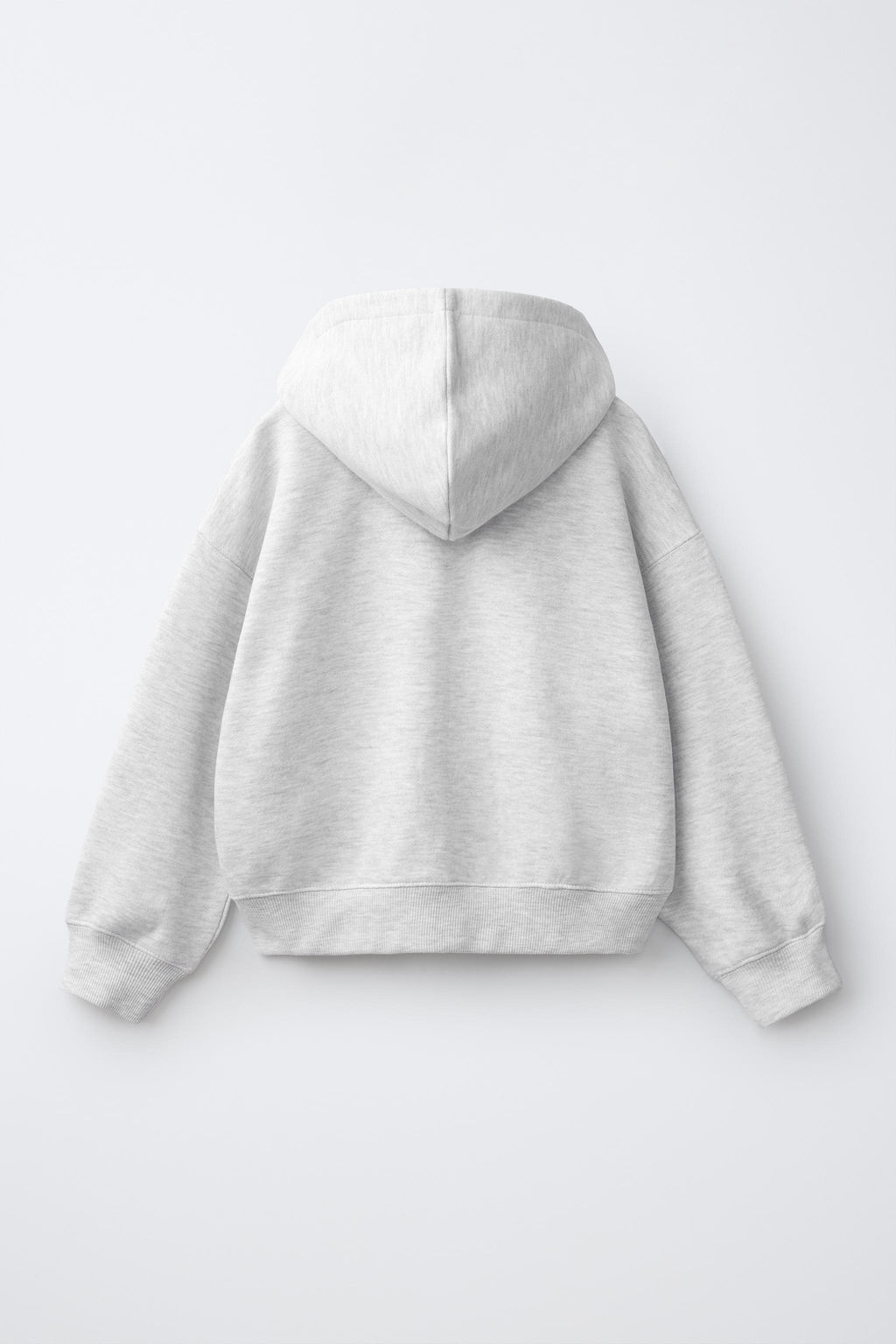 SUDADERA FELPA CREMALLERA / Gris vigor? - Zara фото 2