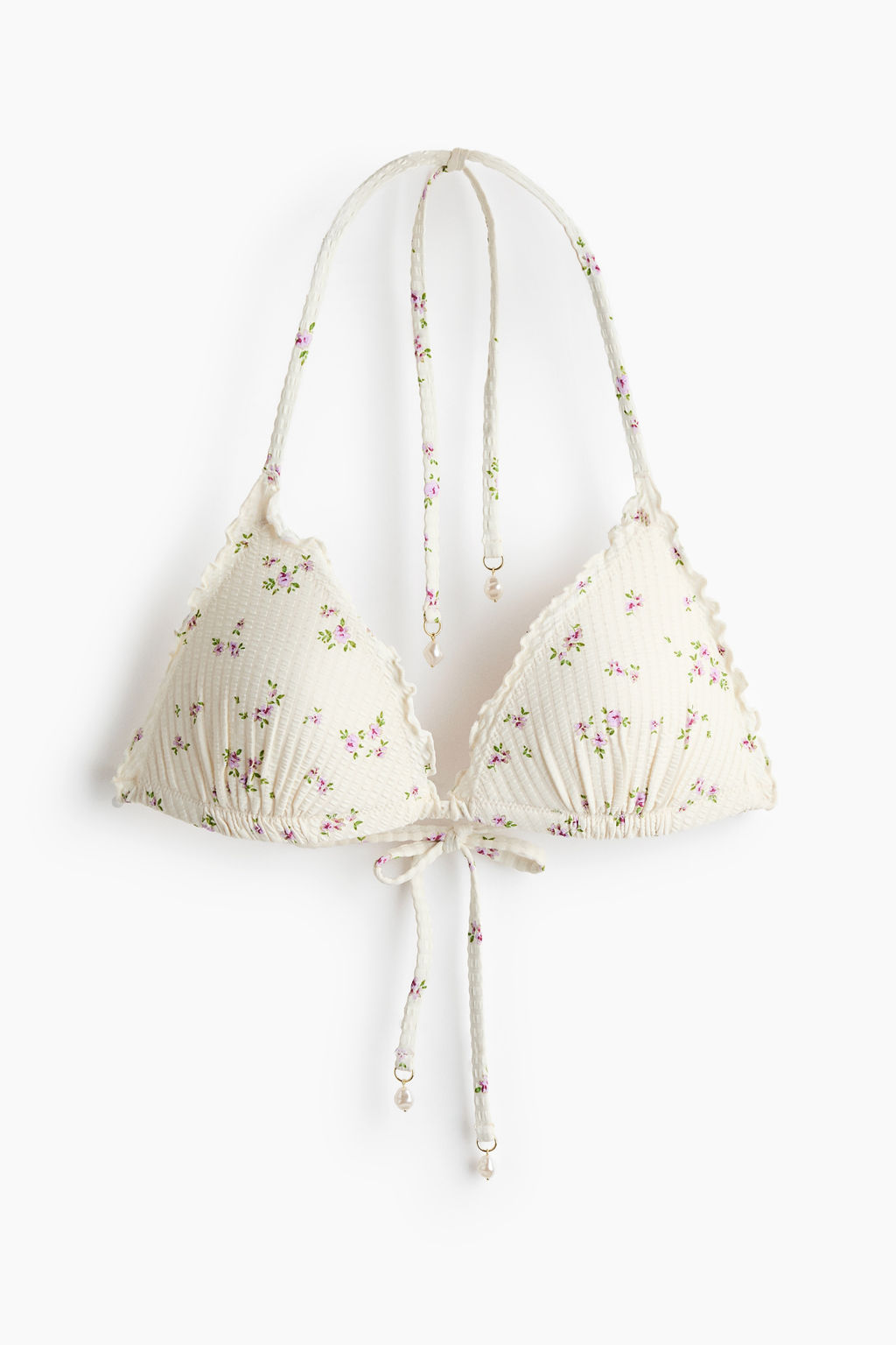Top de bikini de tri?ngulo con push-up - H&m фото 7
