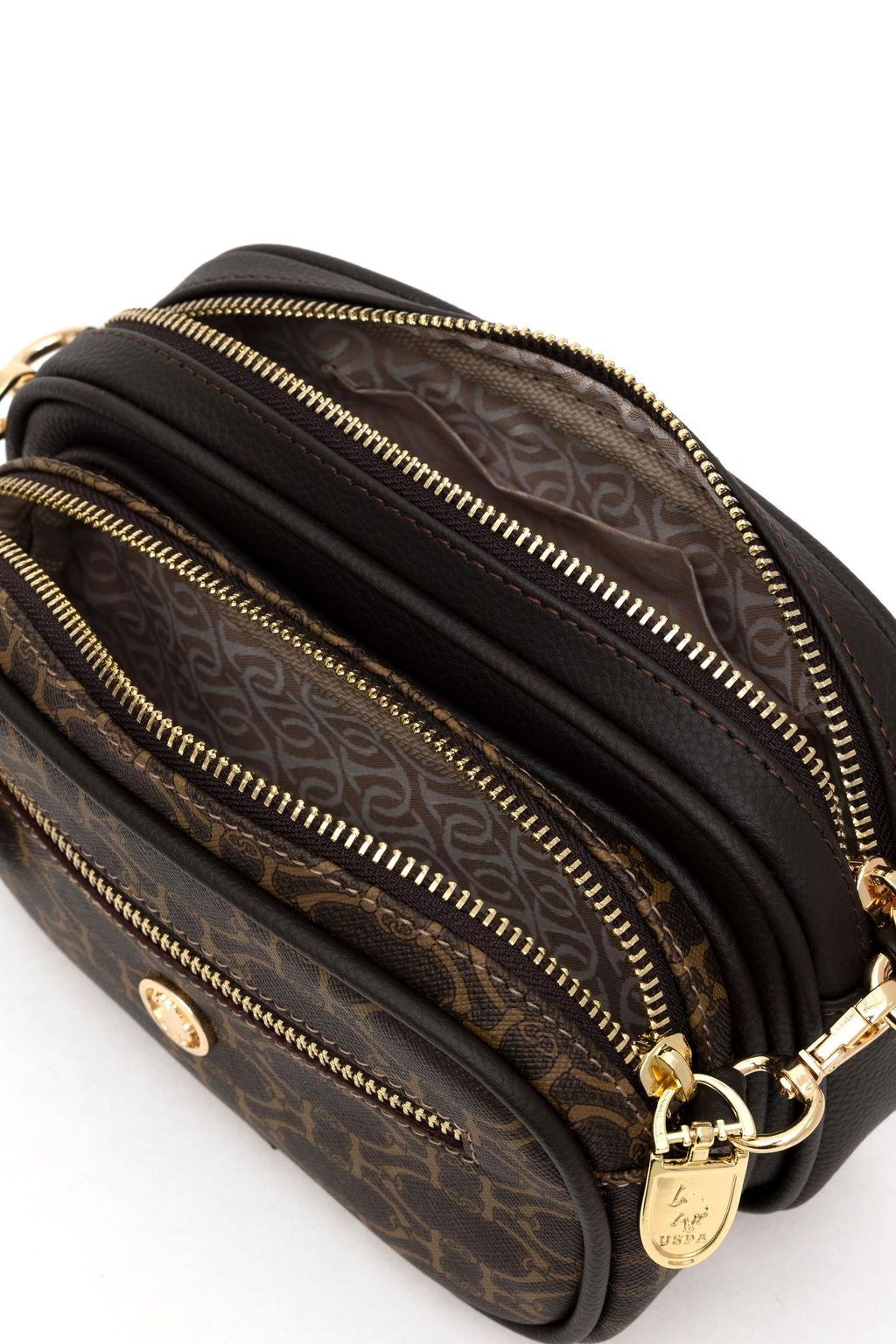 Женская коричневая сумка - U.s. polo assn фото 6