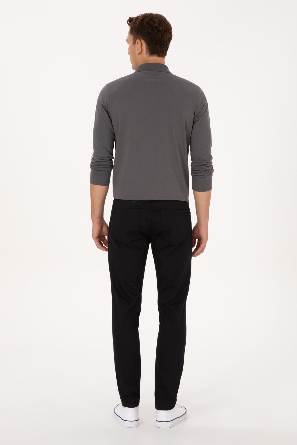 Erkek Siyah Kanvas Pantolon - U.s. polo assn фото 4