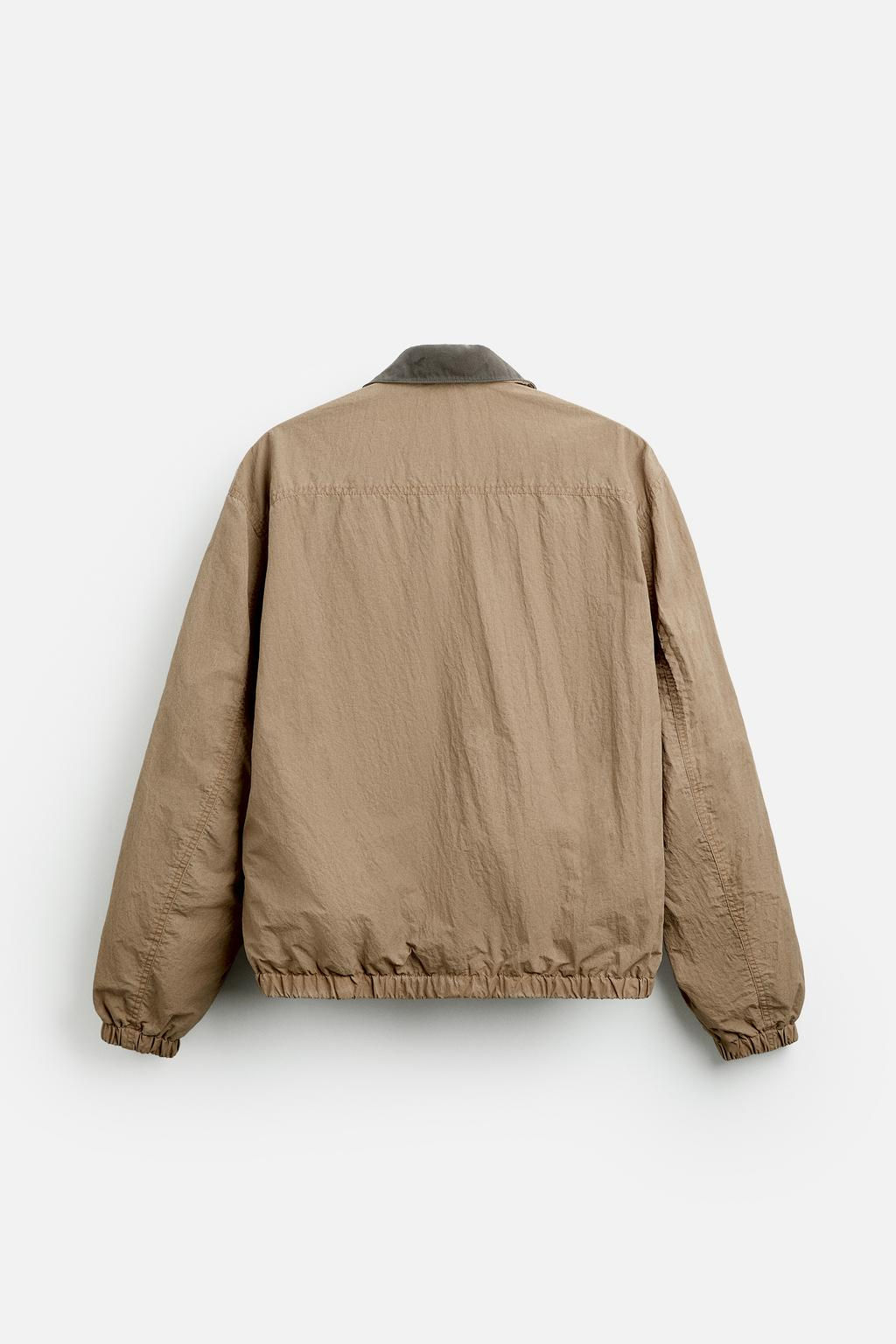 JACKET WITH CONTRAST COLLAR - Zara фото 7