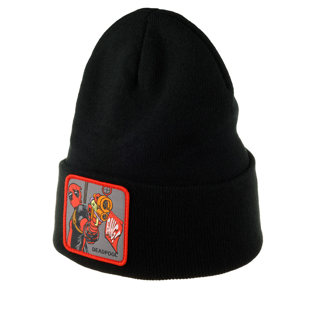 Шапка CAPSLAB арт. CL/MAR/1/BON1/BAN1 Marvel Deadpool (черный) фото 3