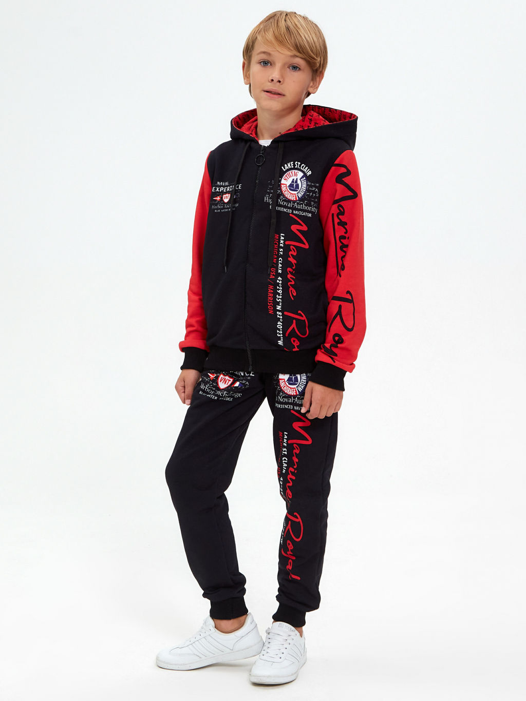 Спортивный костюм "Королевская Морпехота",красный