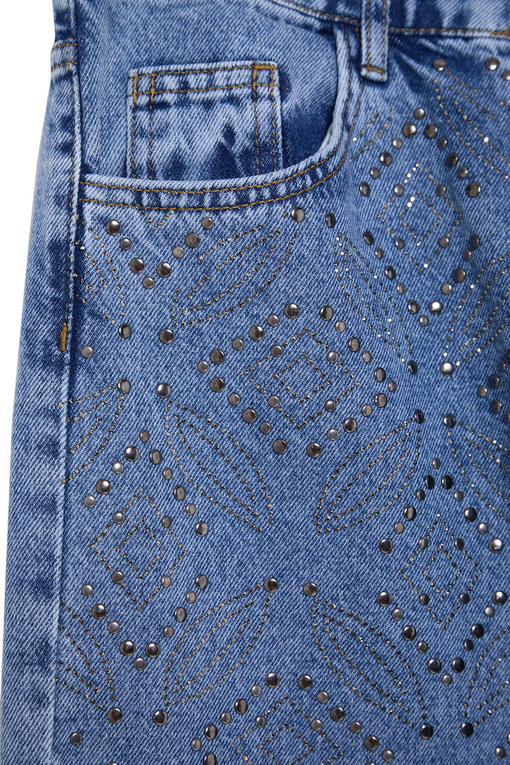Mavi Tasl? Yuksek Bel Wide Leg Jeans TWOSS25JE00020 - Trendyolmilla фото 8