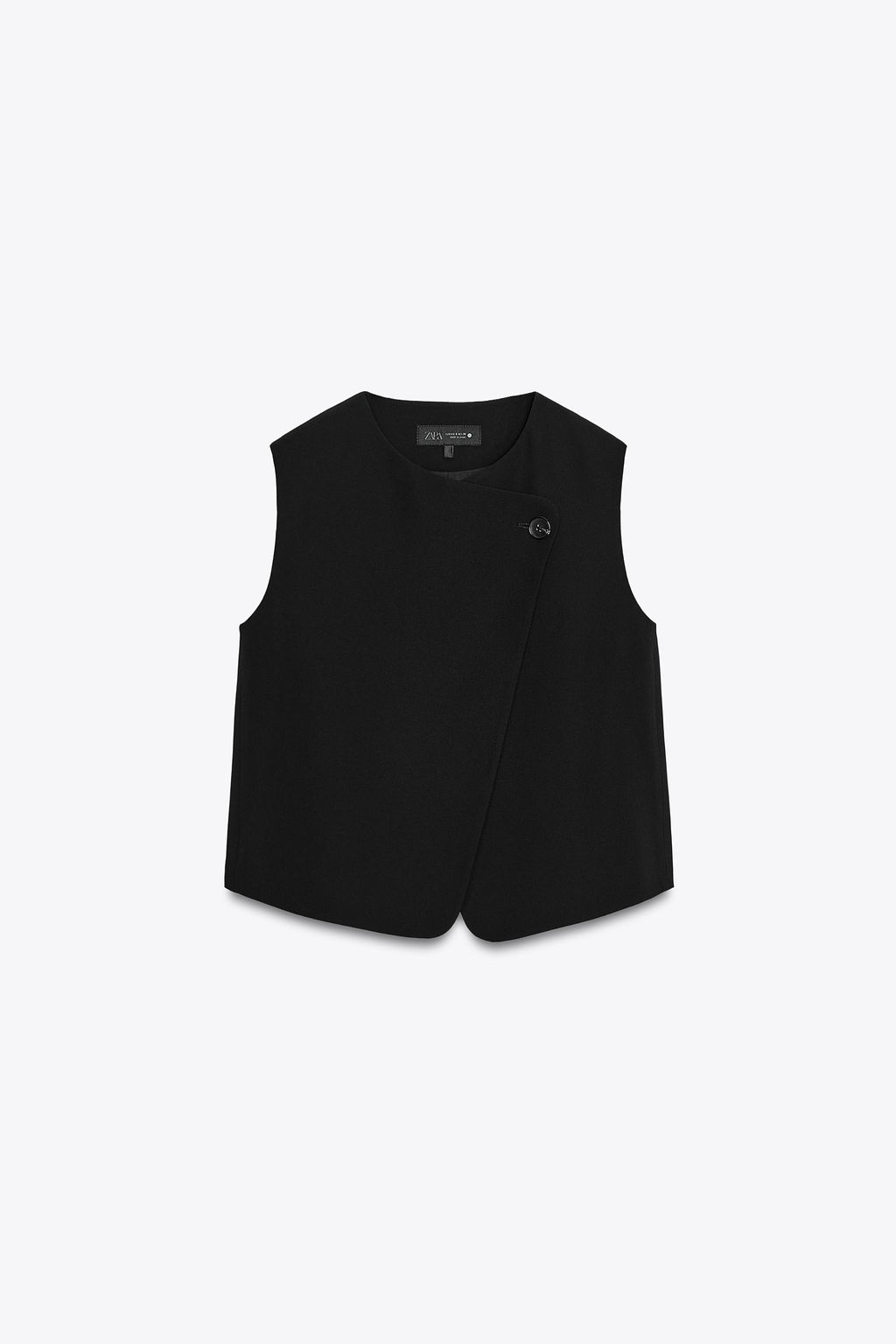 DOUBLE-BREASTED BUTTON WAISTCOAT ZW COLLECTION - Zara фото 5