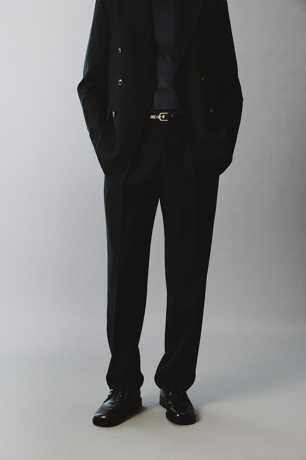 WOOL BLEND SUIT TROUSERS - Zara фото 2