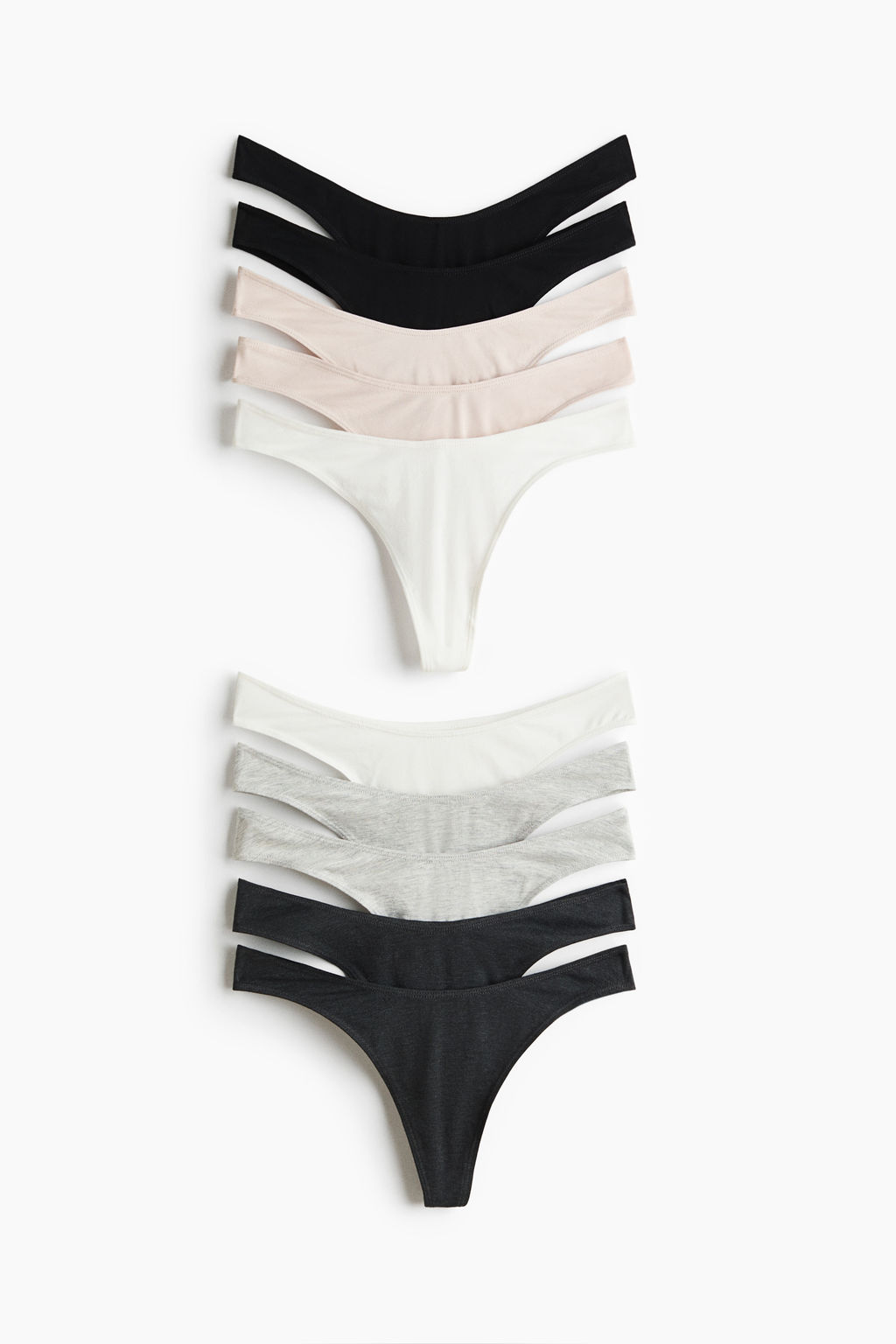 Pack de 10 bragas thong de algod?n - H&m фото 2