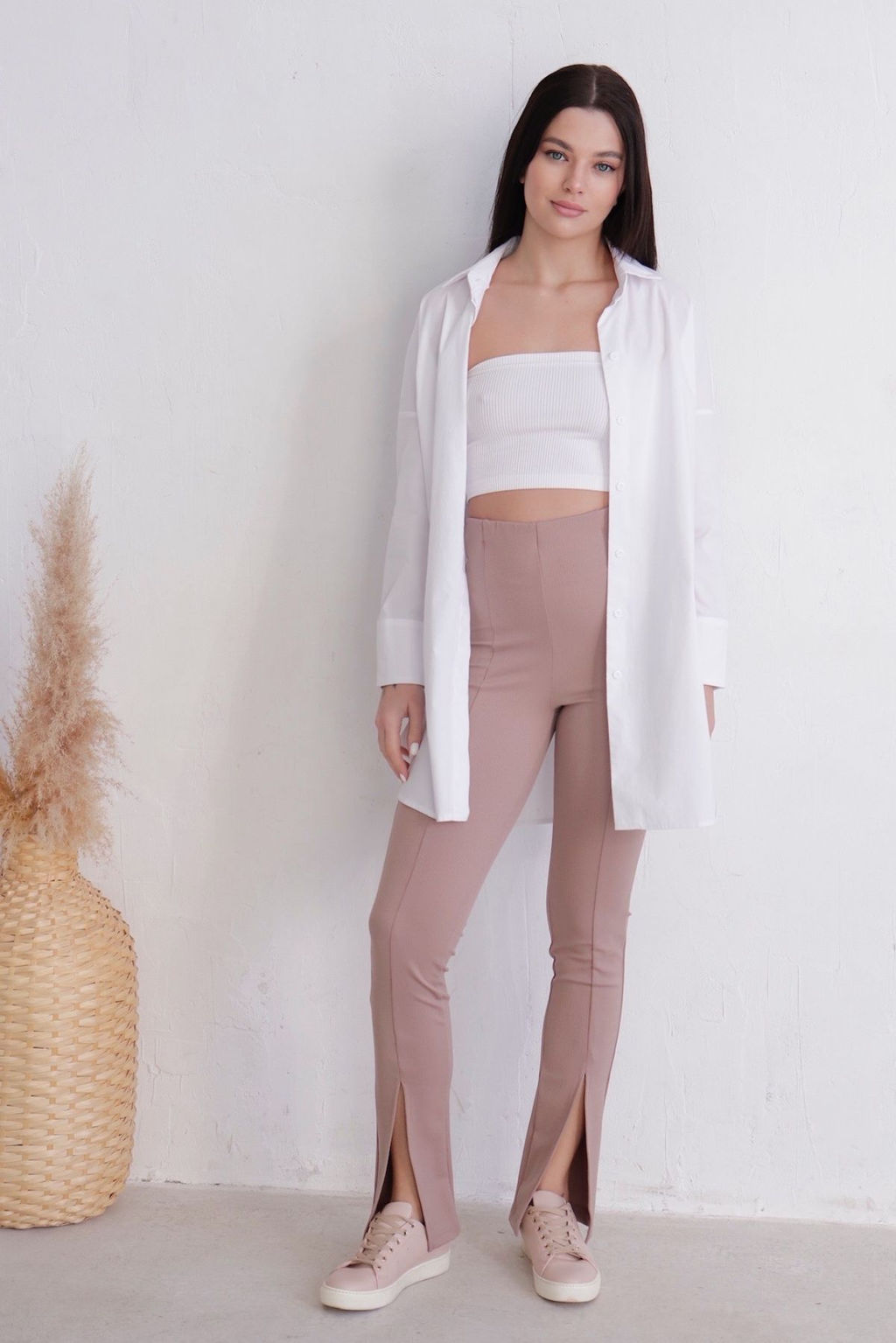 11698 Леггинсы светло-кофейные - Martichelli фото 2