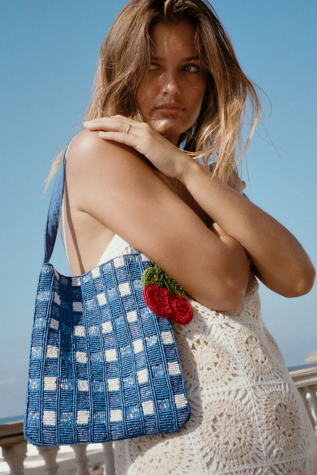 CROCHET SHORT DRESS - Zara фото 7