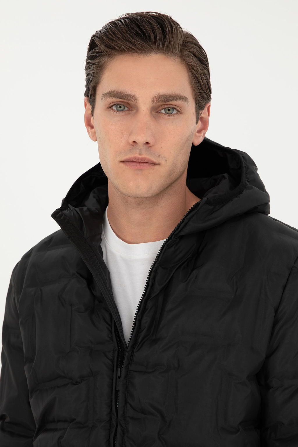 Мужское черное пальто Неожиданная скидка в корзине - U.s. polo assn фото 2