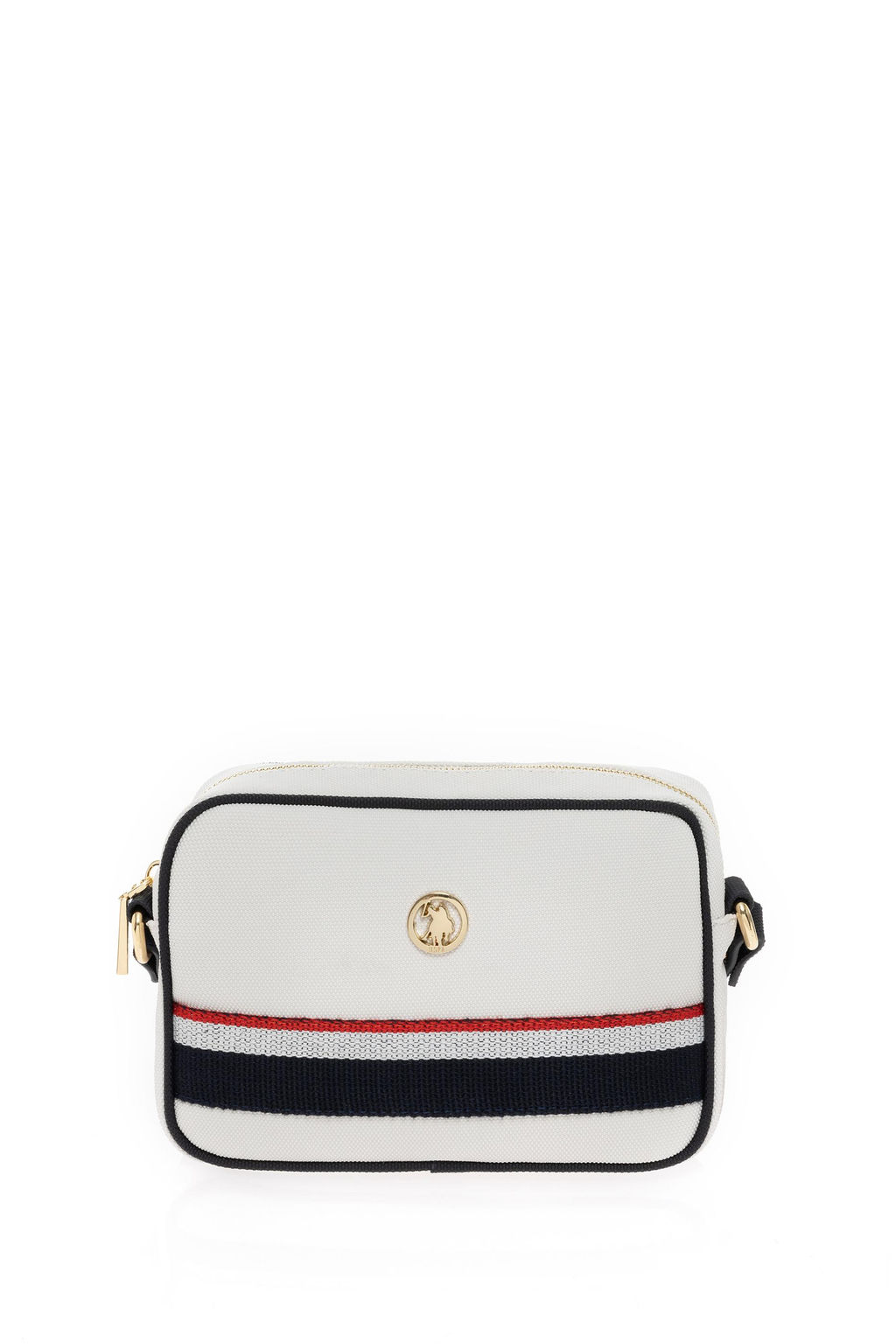 Женская белая сумка через плечо Неожиданная скидка в корзине