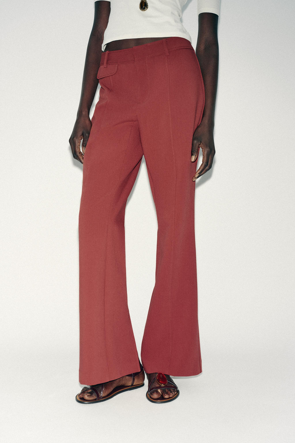FLARE TROUSERS - Zara фото 10