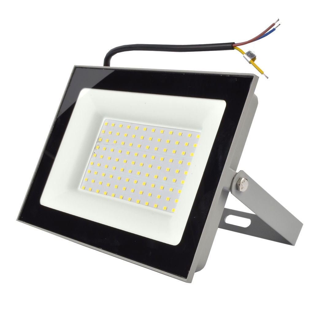 ULF-Q516 100W/6500K IP65 220-240В GREY Прожектор светодиодный. Дневной свет(6500К). Корпус серый. TM Volpe  фото 2
