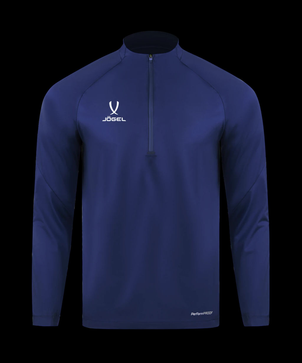 Джемпер ветрозащитный JOGEL PREMIER PerFormPROOF 1/4 Zip Wind Top, темно-синий  фото 2