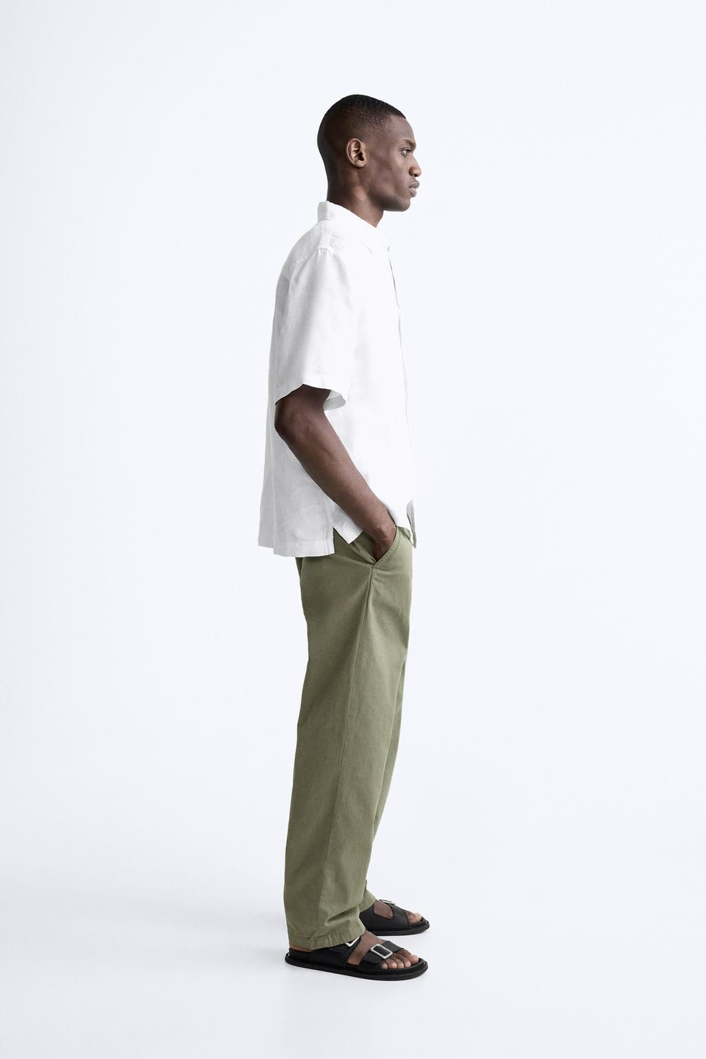 %100 KETEN GOMLEK - Zara фото 4