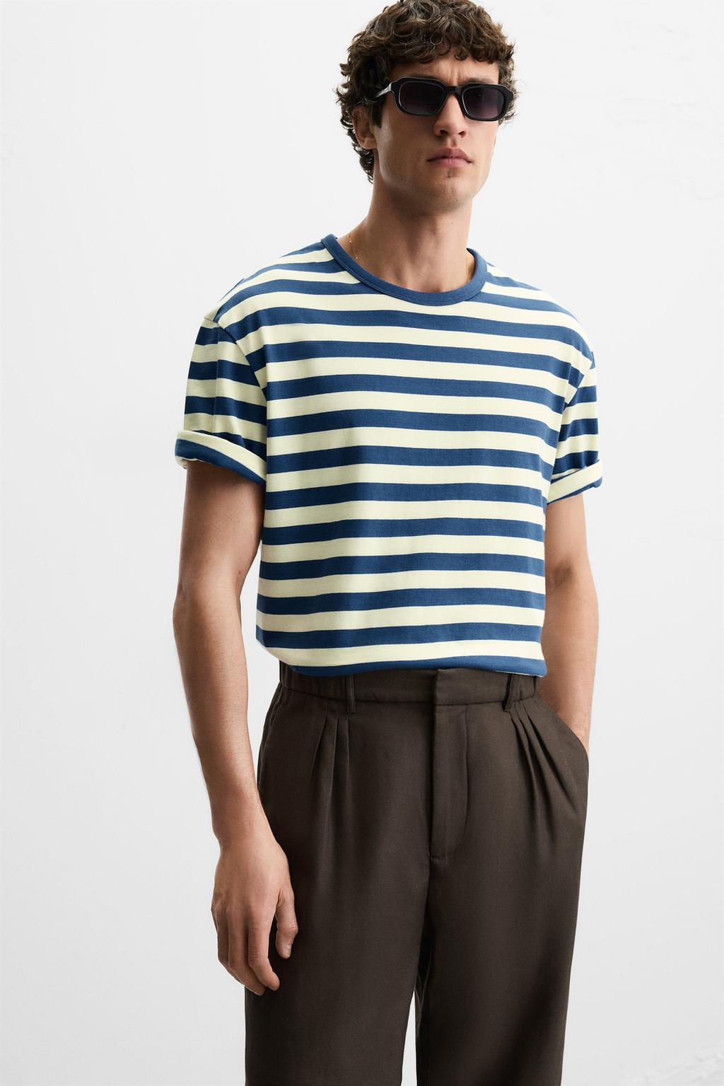 STRIPED T-SHIRT - Zara фото 5