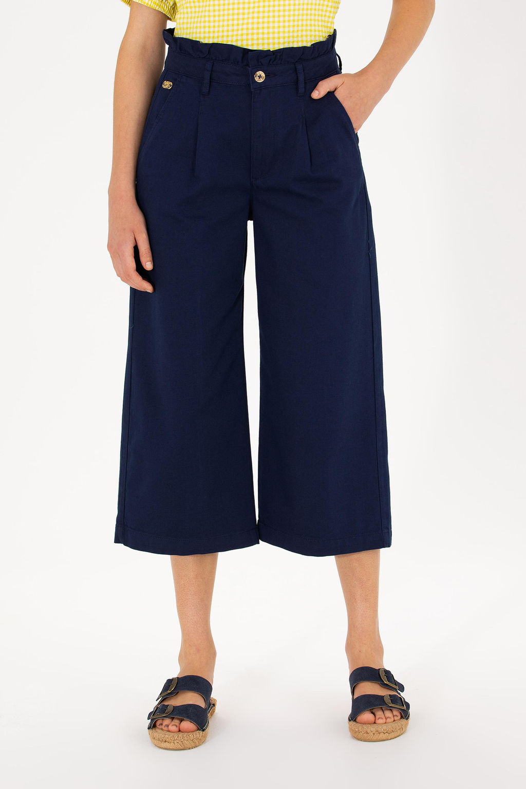 Женские темно-синие спортивные брюки - U.s. polo assn фото 2