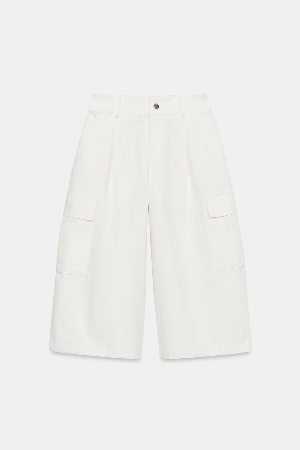BERMUDA LARGA CARGO / Crudo - Zara фото 6