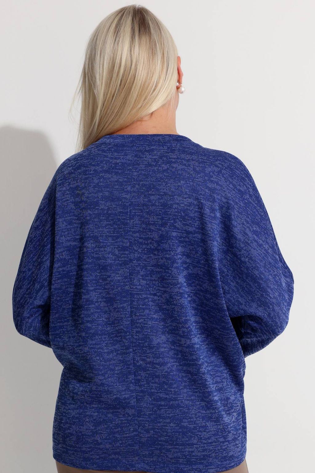 Блузка женская 4326/03/Васильковый меланж - Rise фото 8