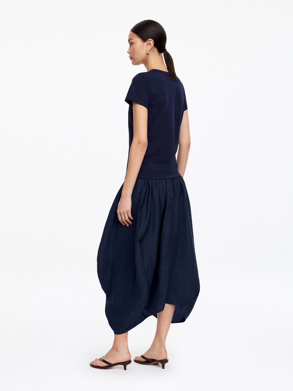 Falda midi globo - H&m фото 3