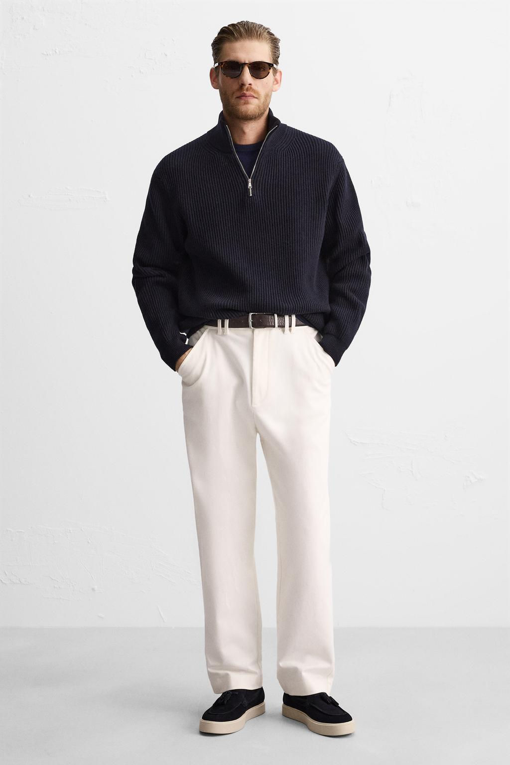 CASUAL LEATHER TASSEL LOAFERS - Zara фото 3