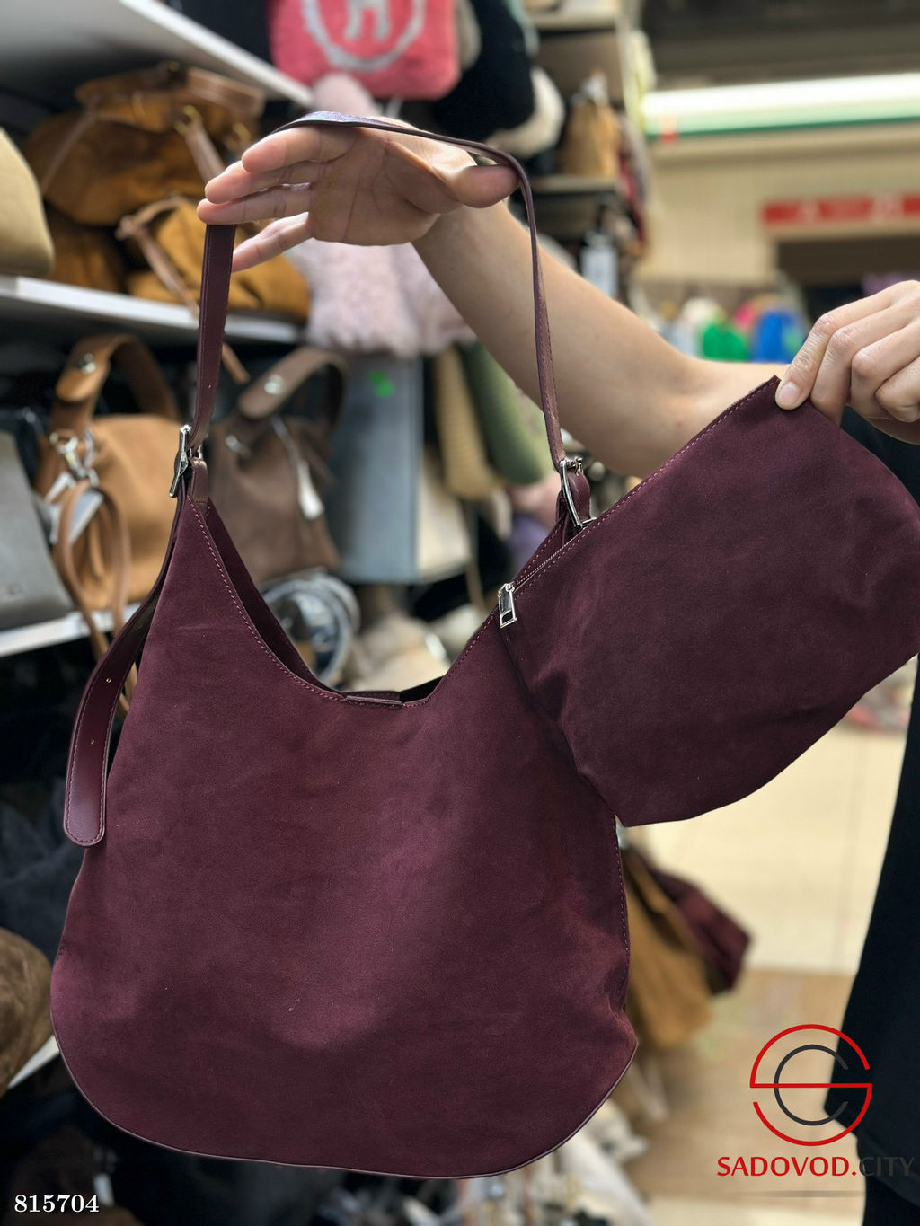 Сумка женская из замши - Bruno фото 9