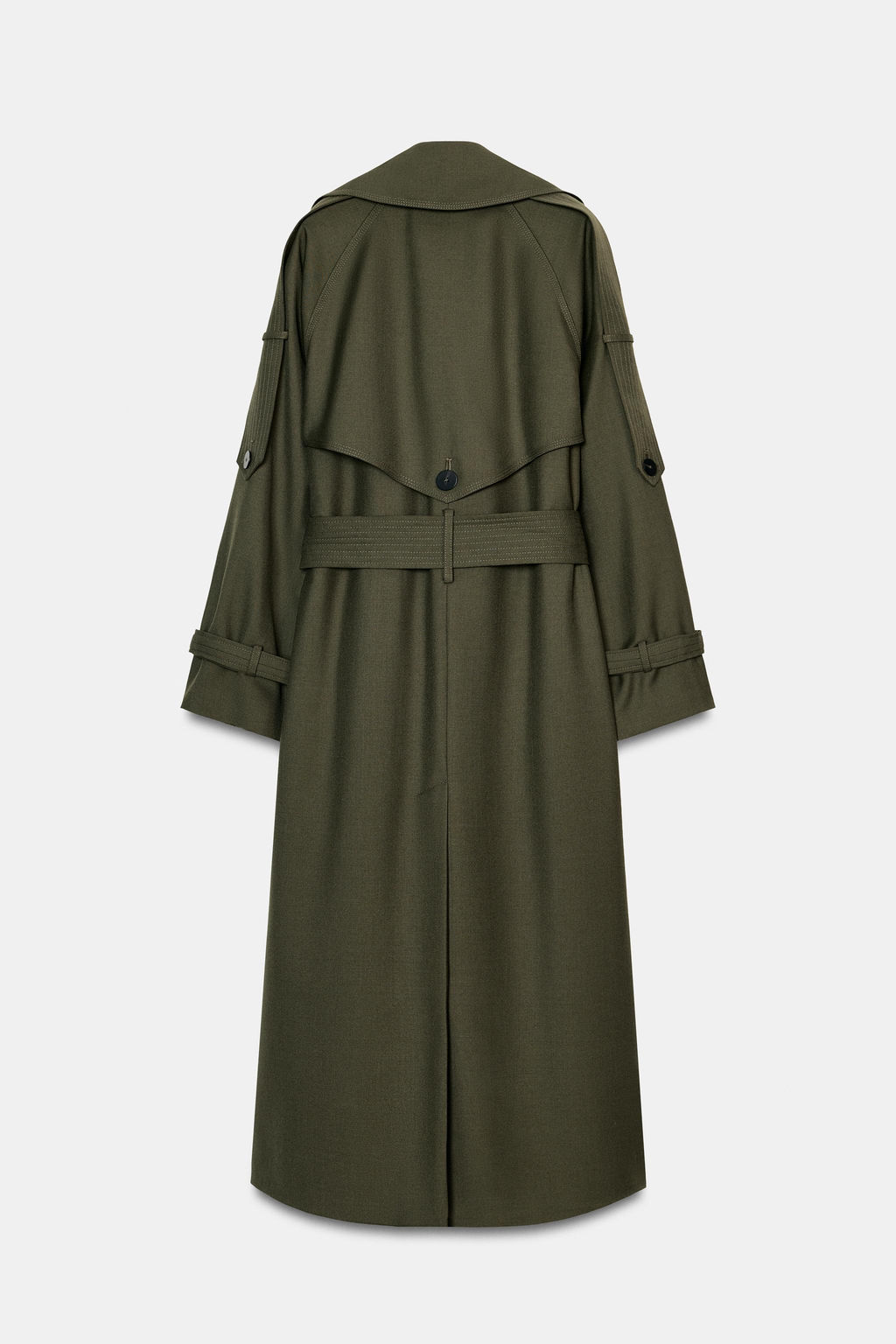 ZW COLLECTION LIMITED EDITION OVERSIZE TRENCH COAT - Zara фото 12