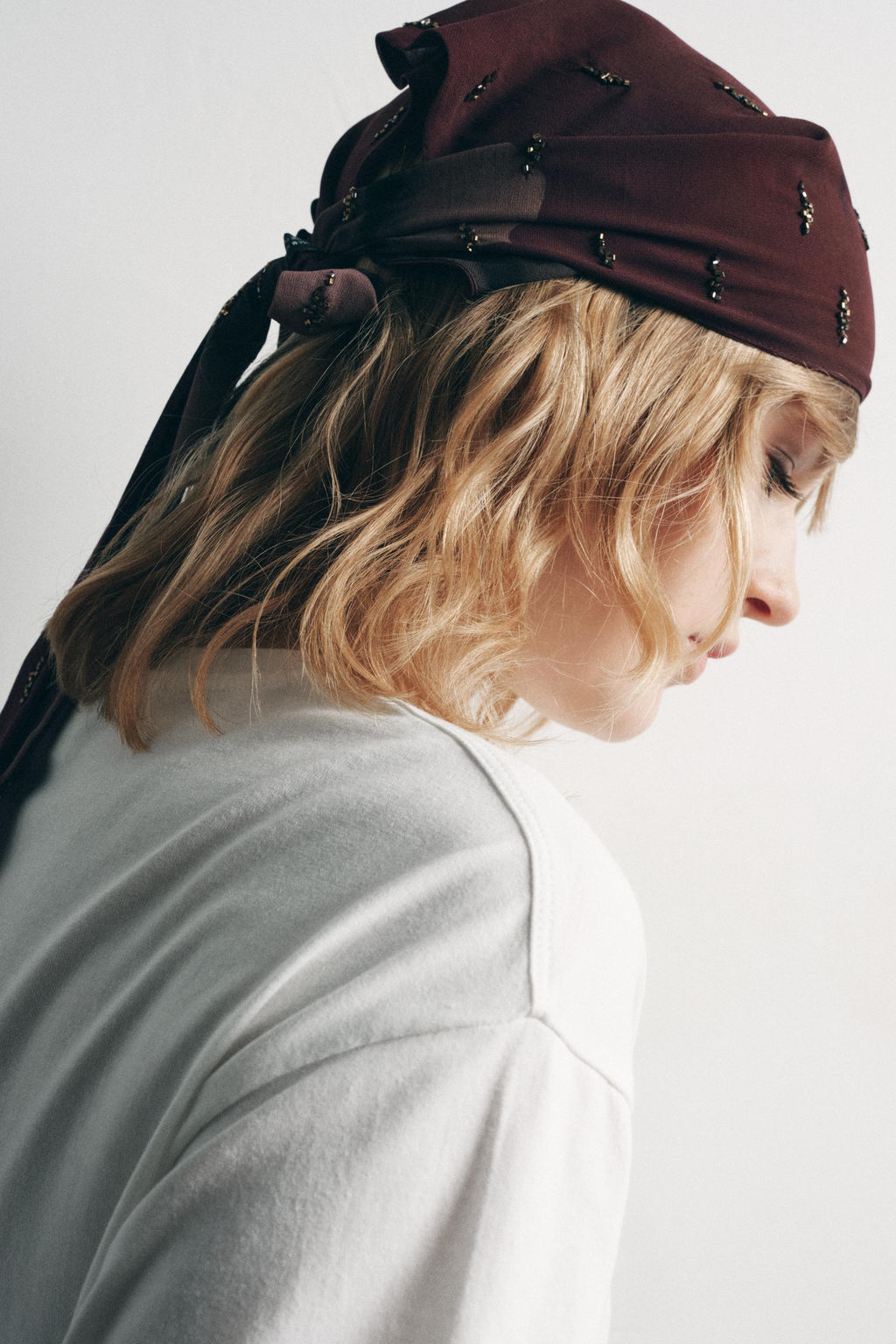 BEADED PRINTED BANDANNA - Zara фото 5