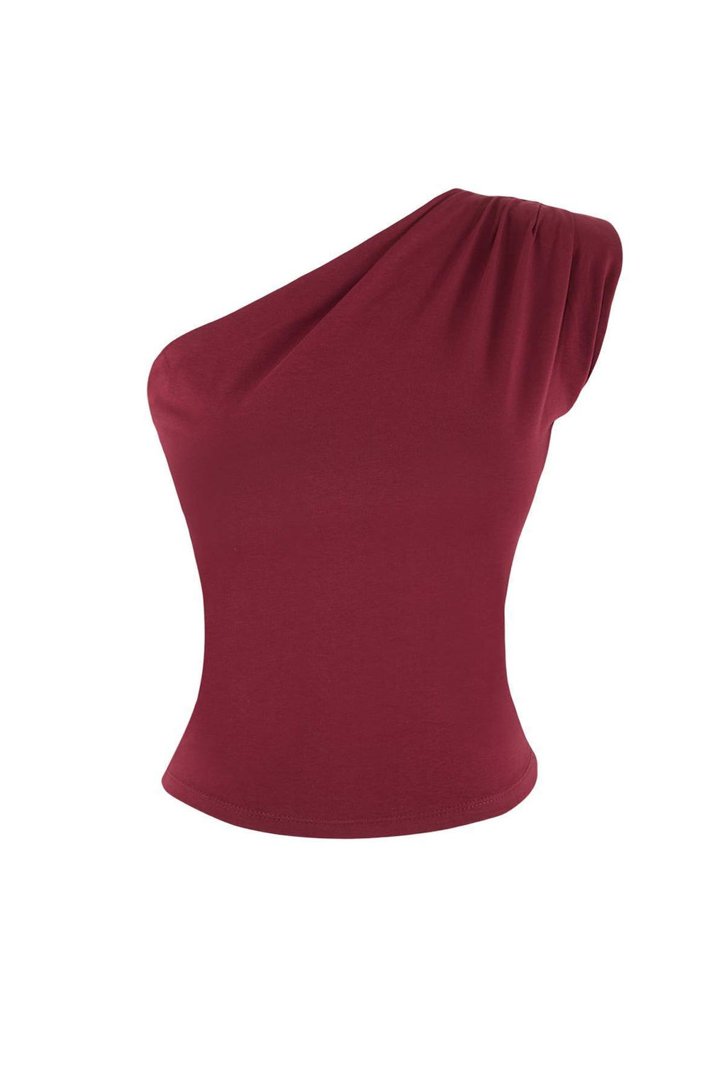Trendyolmilla Siyah Asimetrik Tek Omuz Vatkal? Esnek Orme Bluz TWOSS24BZ00133 фото 25
