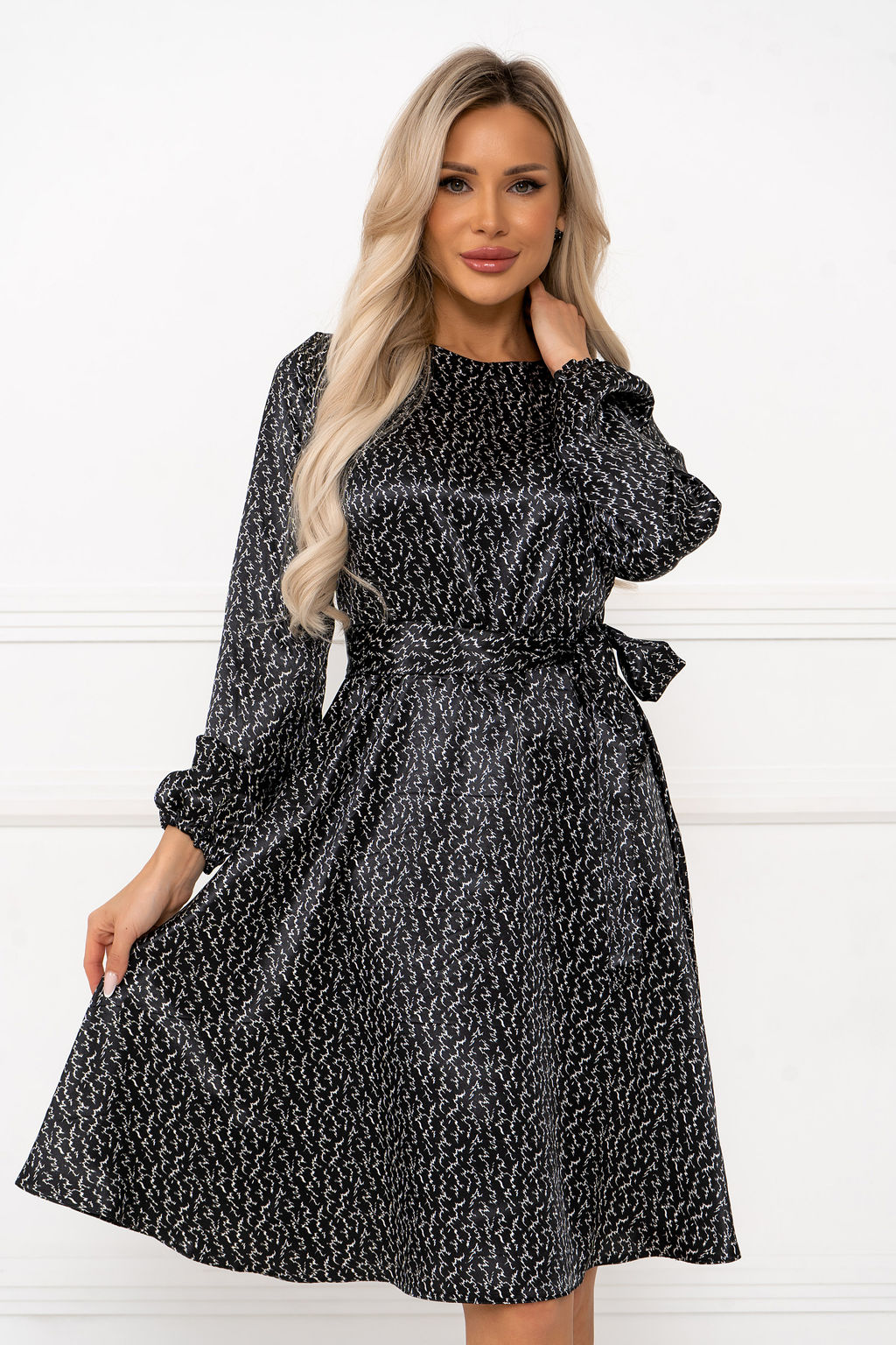 Платье Open Style 6614 черный