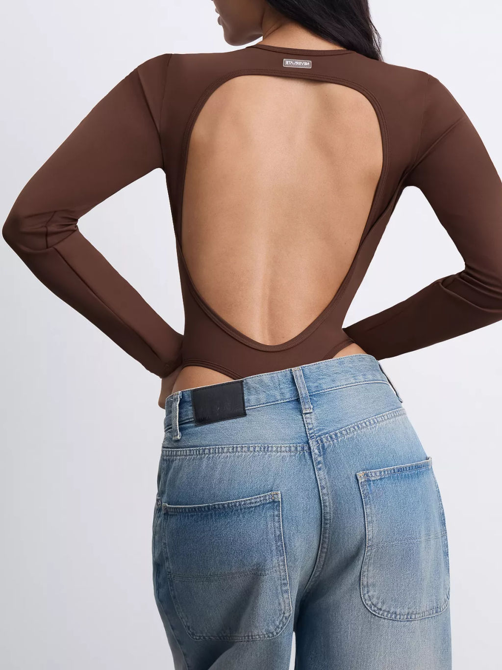 Боди с длинными рукавами