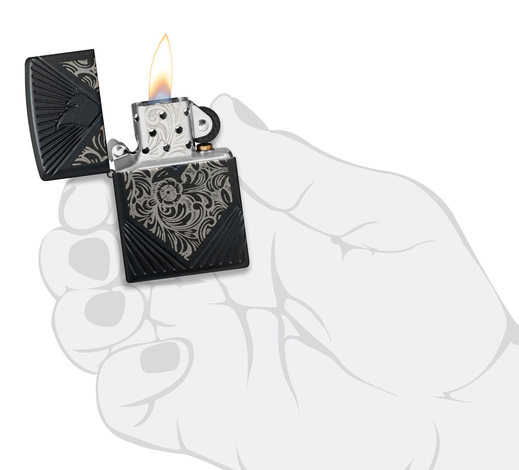 ЗажигалкаZIPPO Armor® Коллекционная с черным матовым покрытием | Collectible of the Year 46025