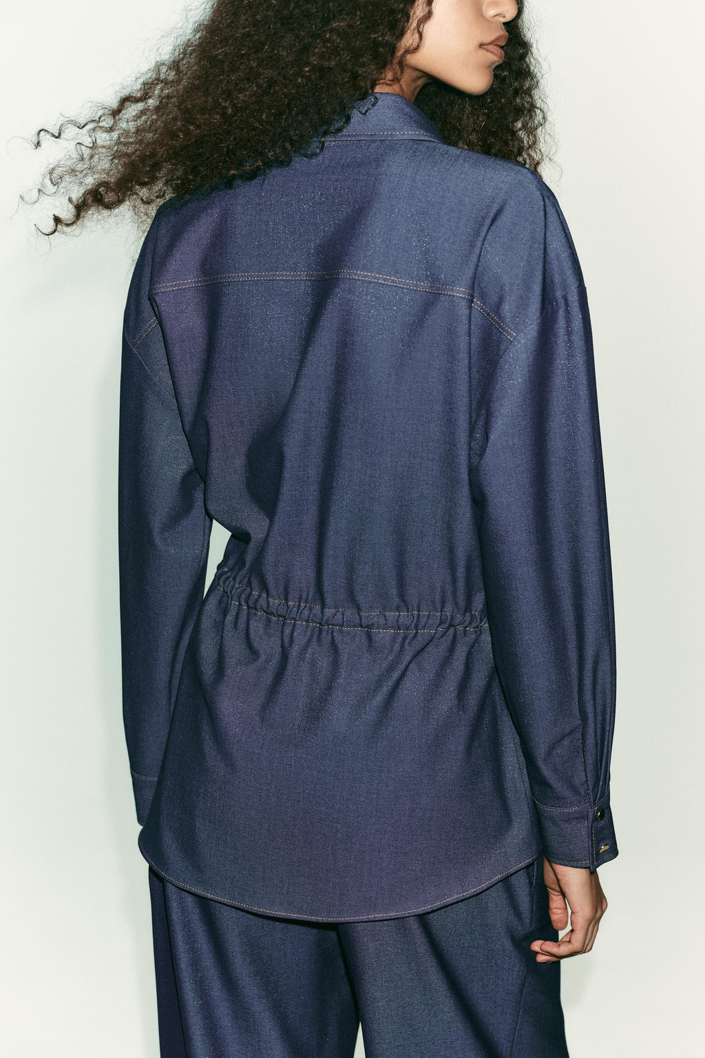 LONG SLEEVE SAFARI SHIRT - Zara фото 4
